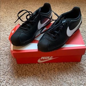 Black Nike Cortez Sneaker